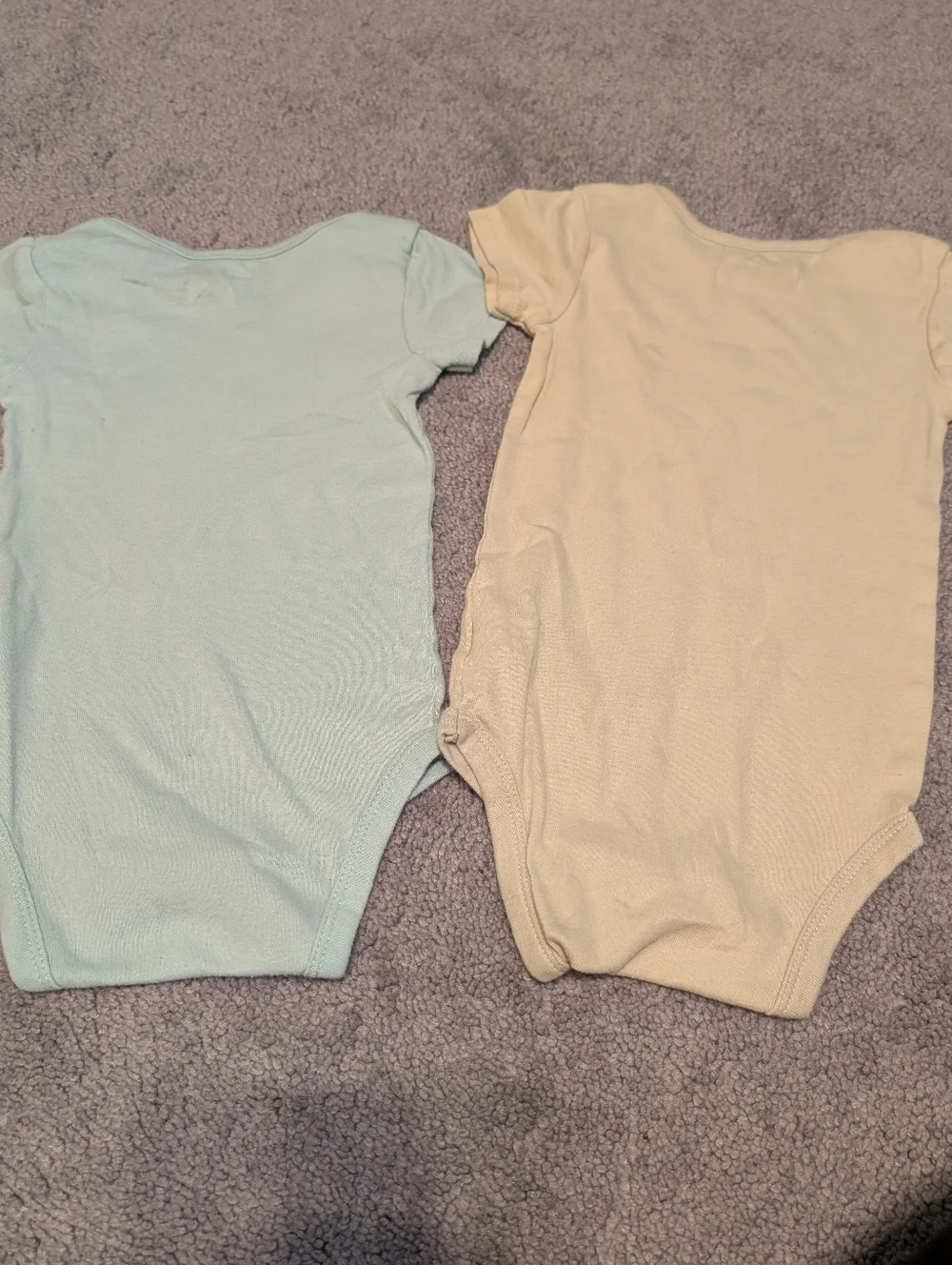 Gerber Cotton Baby Bodysuit Set - Long Sleeve Short Sleeve Onesies 12 18 Months
